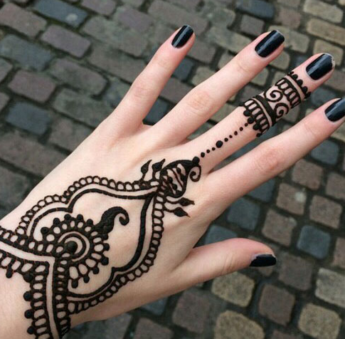Top 25 Best Simple Mehndi Designs That You Can Try By Yourself - Folder