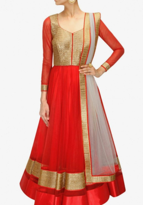 ladies simple frock design