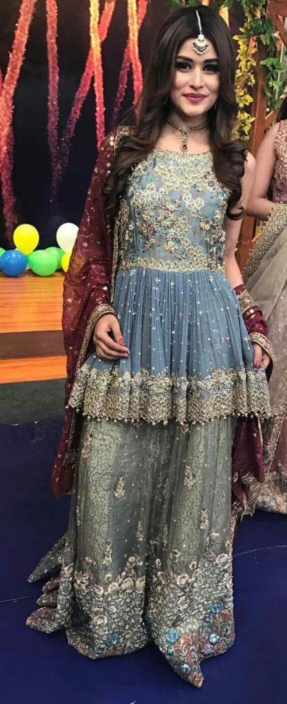 Mehndi frock design on sale 2018