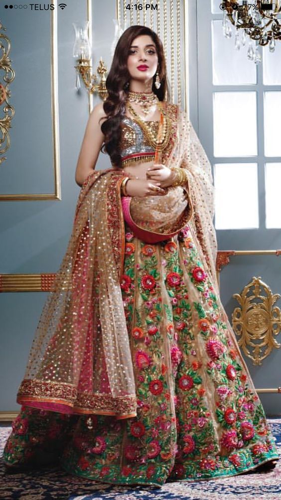 Perfect dulhan wedding lehenga for women's 07 best sale