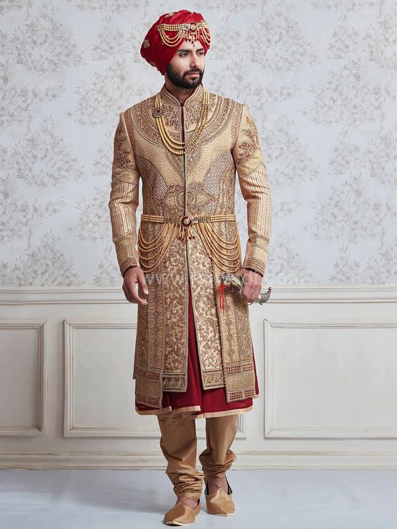 Mughal Style Sherwani Folder