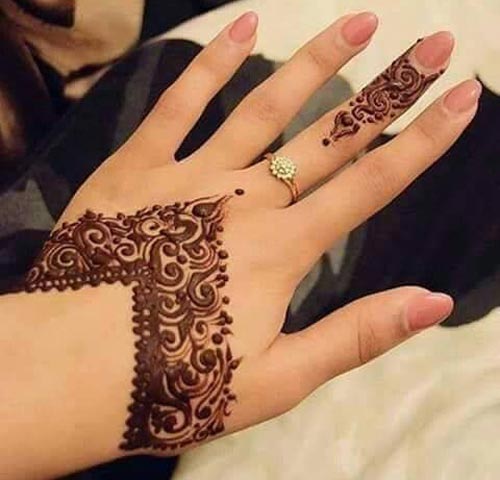 Simple Mehndi Design 2017