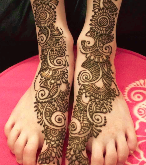 25 Fabulous Foot Mehndi Designs For Your Next Event Folder