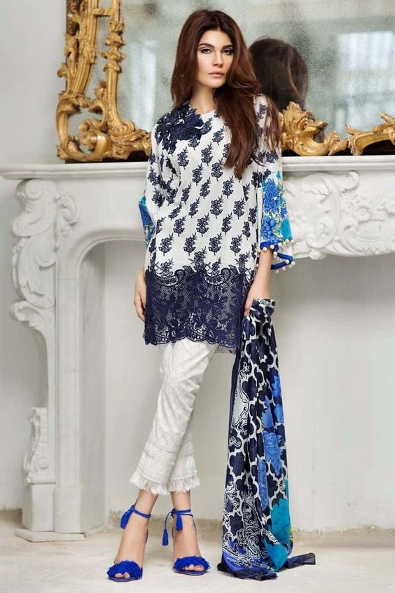 25 Fabulous Spring Dresses for Pakistani Girls 2017-2018 - Folder