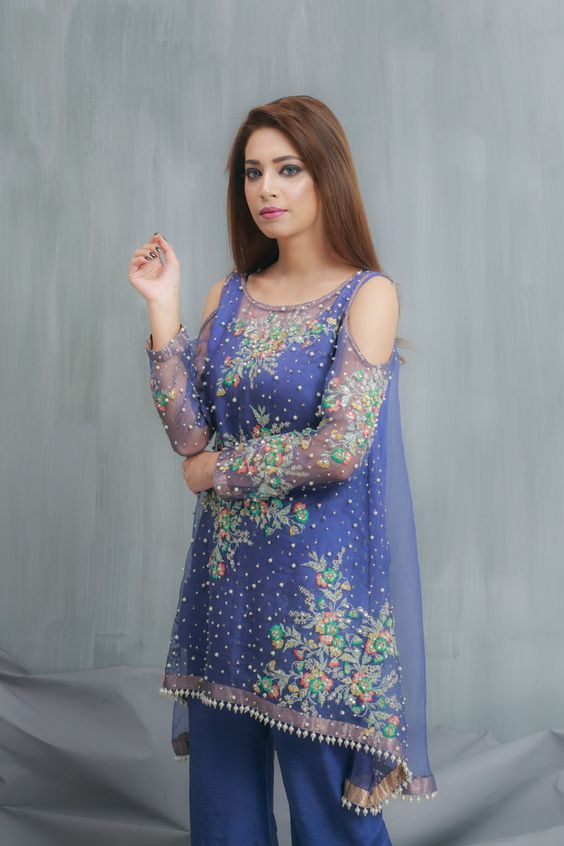 25 Fabulous Spring Dresses for Pakistani Girls 2017-2018 - Folder