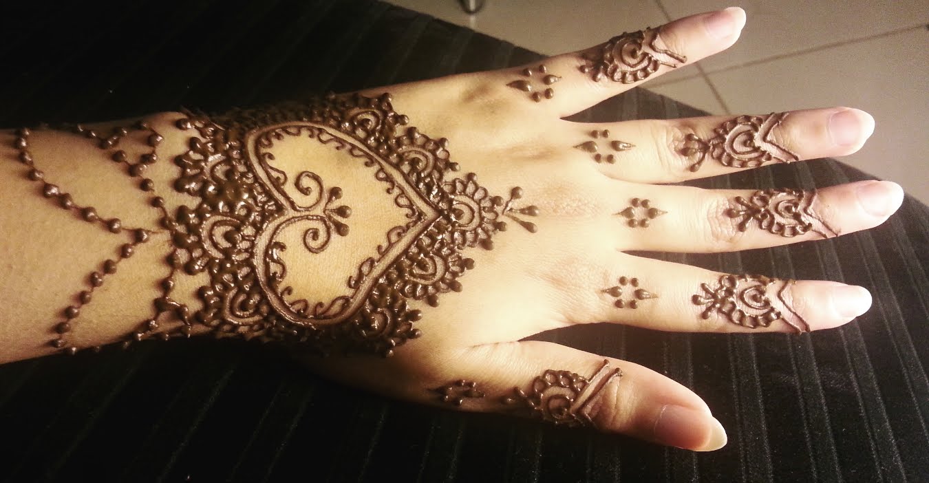 30 Lovely Heart Shaped Mehndi Designs 18 Folder