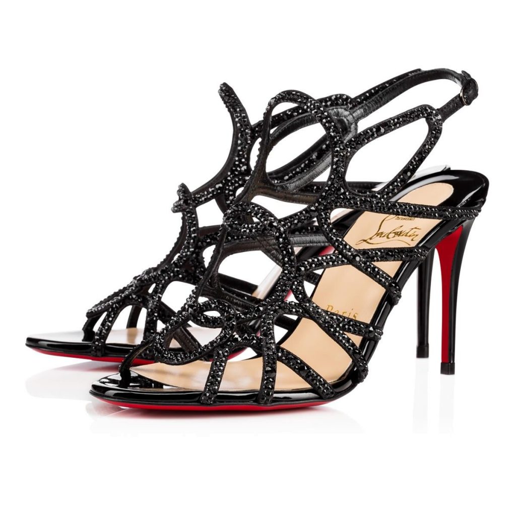 christian louboutin jeweled shoes