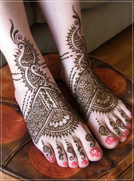 Intricate Mehndi Design Folder 