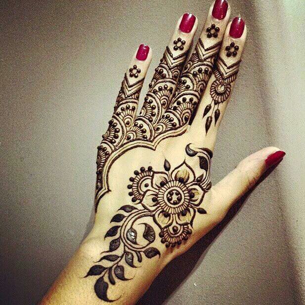 20 Beautiful Arabic Henna Designs For Brides - Folder