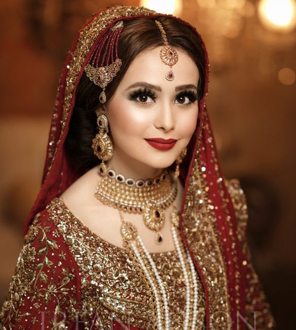 Marriage Pakistani Bridal Jewelry Sets Gold