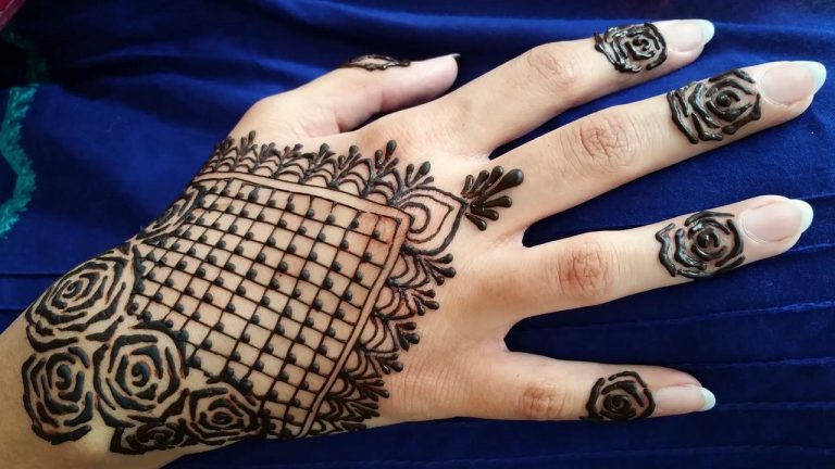 20 Best Eid Henna Designs For Hands 2018 - Folder