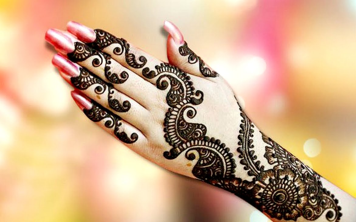 20 Best Eid Henna Designs For Hands 2018 Folder