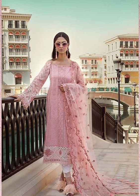 19 Beautiful Pink Shalwar Kameez Designs 2018 Folder