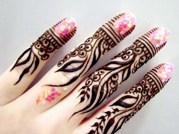 20 MOST BEAUTIFUL RING STYLE MEHNDI DESIGNS 2018