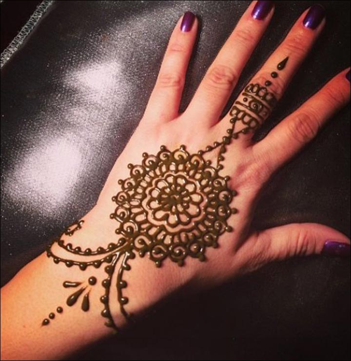 20 MOST BEAUTIFUL RING STYLE MEHNDI DESIGNS 2018