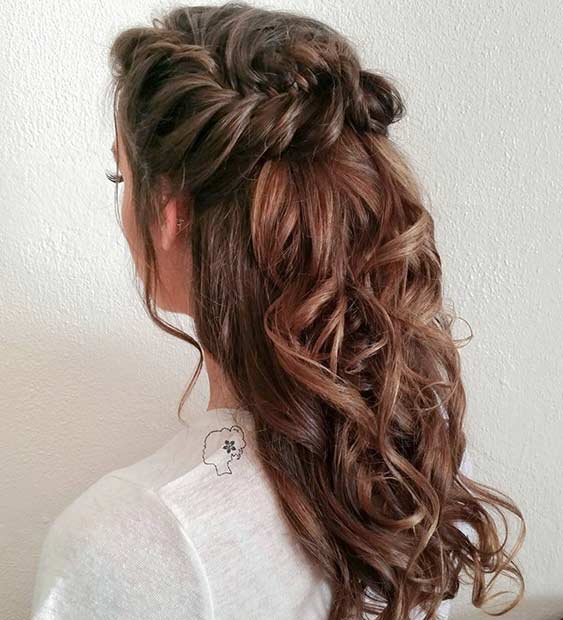 Half Up Half Down Hairstyle