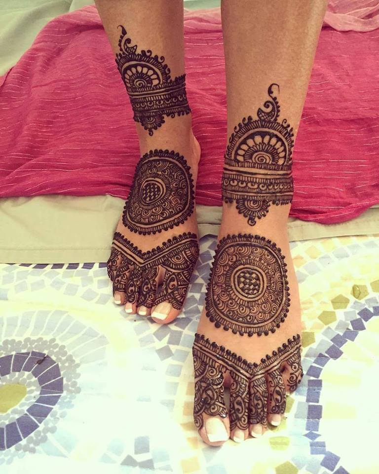 20 Best Foot  Mehndi  Design  For Brides Folder