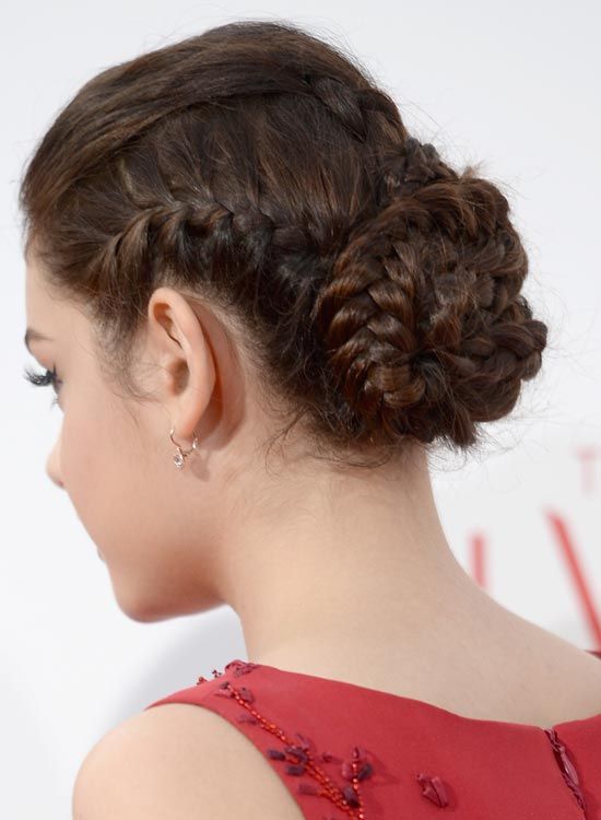 Tight Braided Bun Folder 